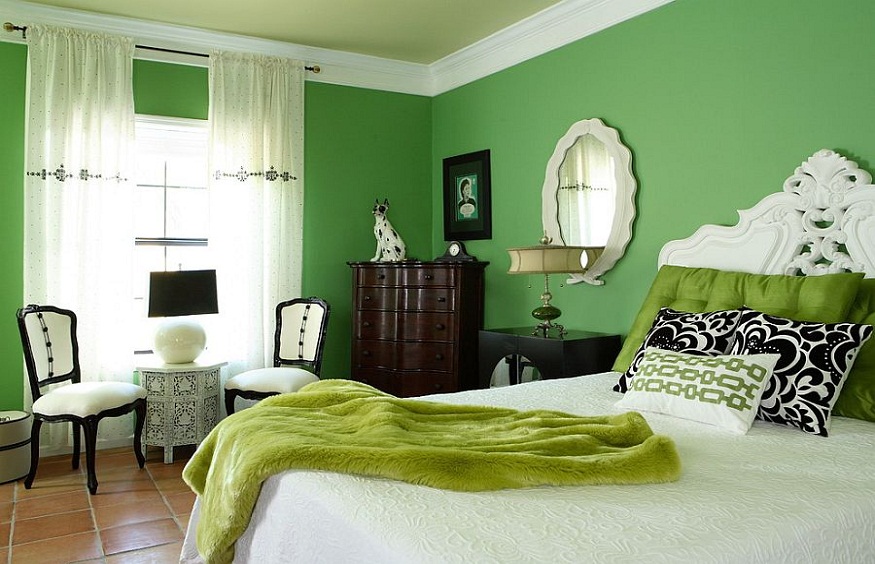 Green Bedroom Designs