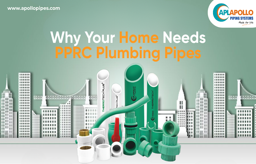 PPRC plumbing pipes